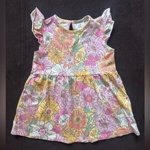H&M Floral Ruffle Dress